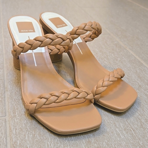 Dolce Vita braided heeled sandals - Picture 4 of 4